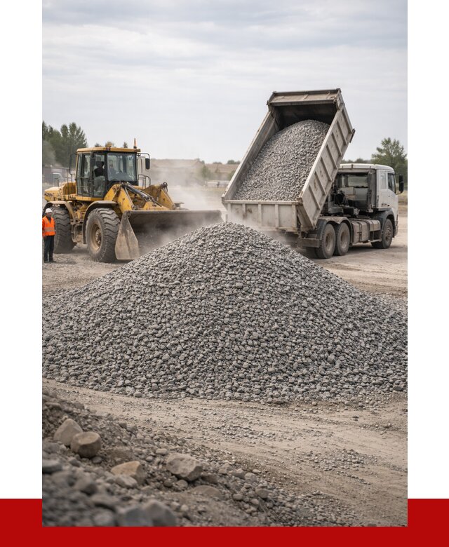 Купить щебень с доставкой в Солнечногорске от 2602 руб. | ПРОНЕРУДСлн