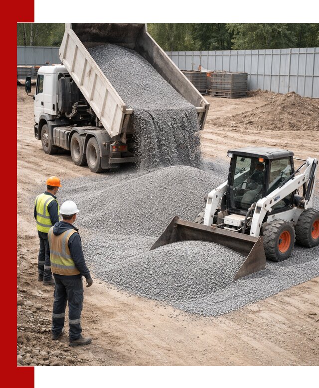 Доставка и продажа гранитного щебня фракции 0-5 в Солнечногорске