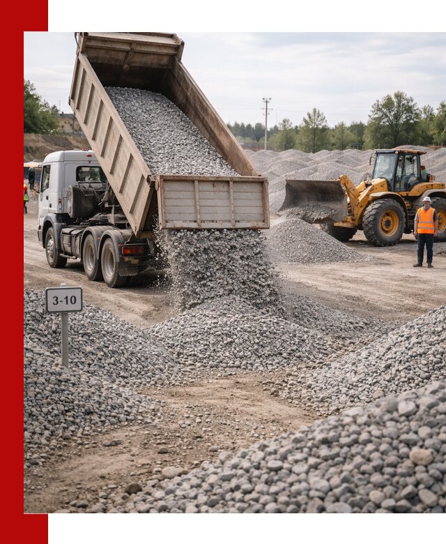 Гранитный щебень фракции 3–10: доставка и продажа в Солнечногорске