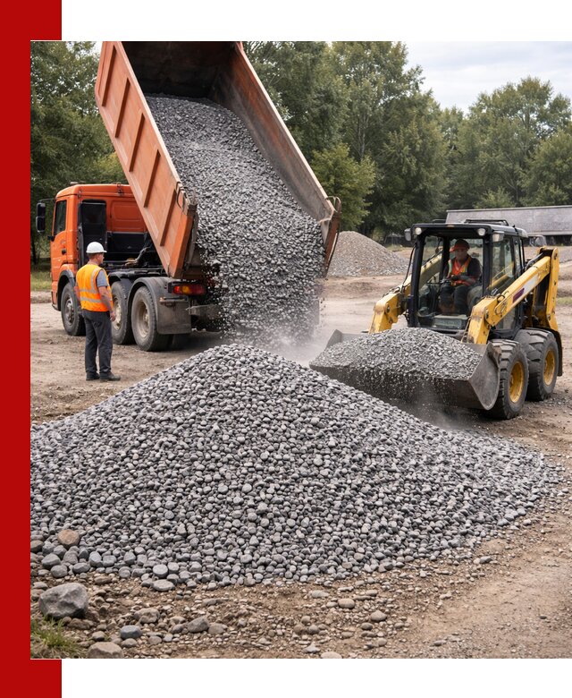 Купить гранитный щебень фракции 5–10 в Солнечногорске с доставкой