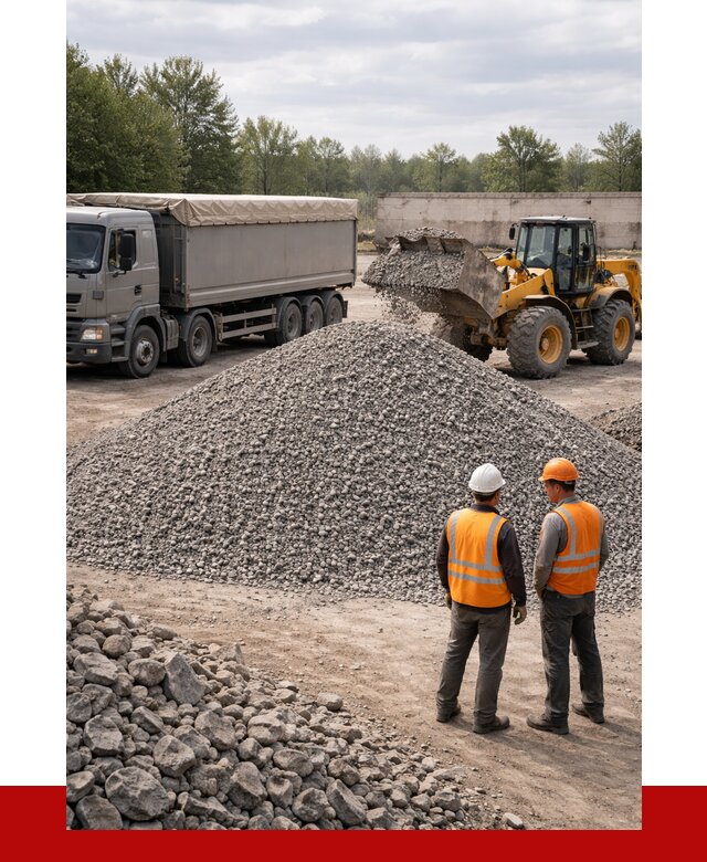 Гранитный щебень фракция 5-20 в Солнечногорске от 4371 руб | ПРОНЕРУДСлн