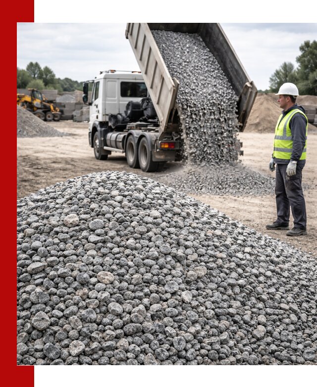 Доставка и продажа гранитного щебня фракции 5-20 в Солнечногорске