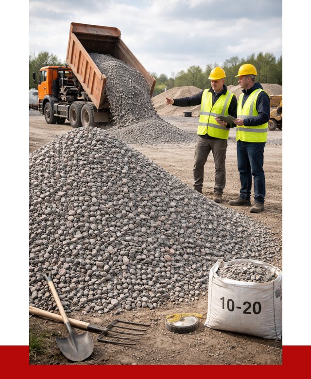 Гранитный щебень фракция 10-20 в Солнечногорске от 4371 руб.|ПРОНЕРУДСлн