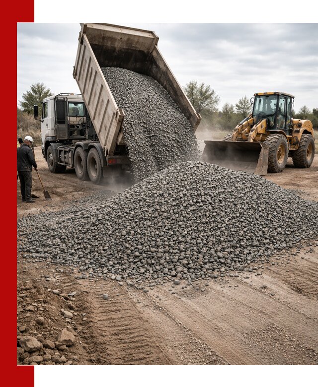 Гранитный щебень фракция 10-20 с доставкой в Солнечногорске