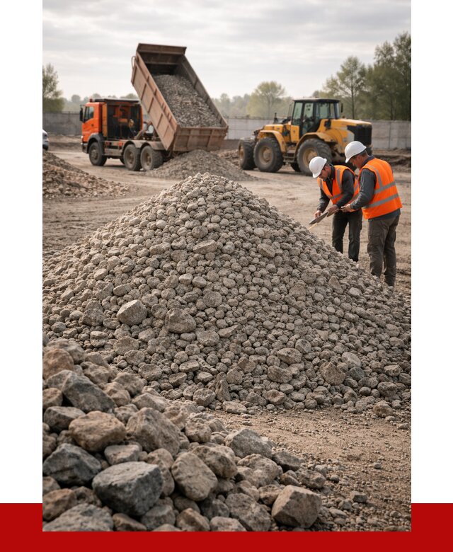 Гранитный щебень фракция 40-70 в Солнечногорске от 2602 руб ПРОНЕРУДСлн