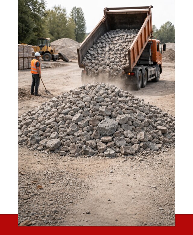 Гранитный щебень фракция 70-150 в Солнечногорске от 1717 | ПРОНЕРУДСлн