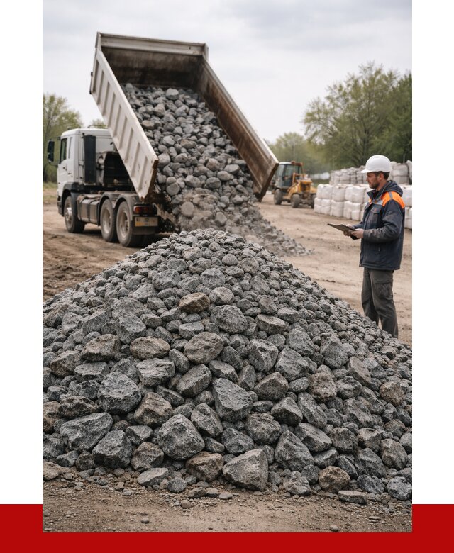 Гранитный щебень фракция 100-200 в Солнечногорске от 4371 р. ПРОНЕРУДСлн