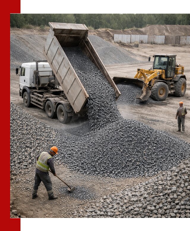 Щебень габбро-диабаз фр. 5-20 с доставкой в Солнечногорске