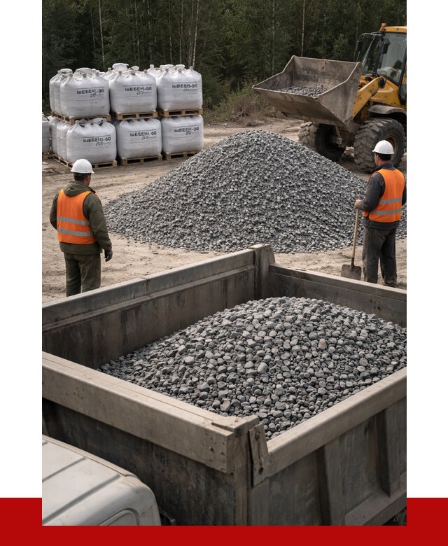 Щебень габбро диабаз 20-40 в Солнечногорске от 3539 руб. | ПРОНЕРУДСлн