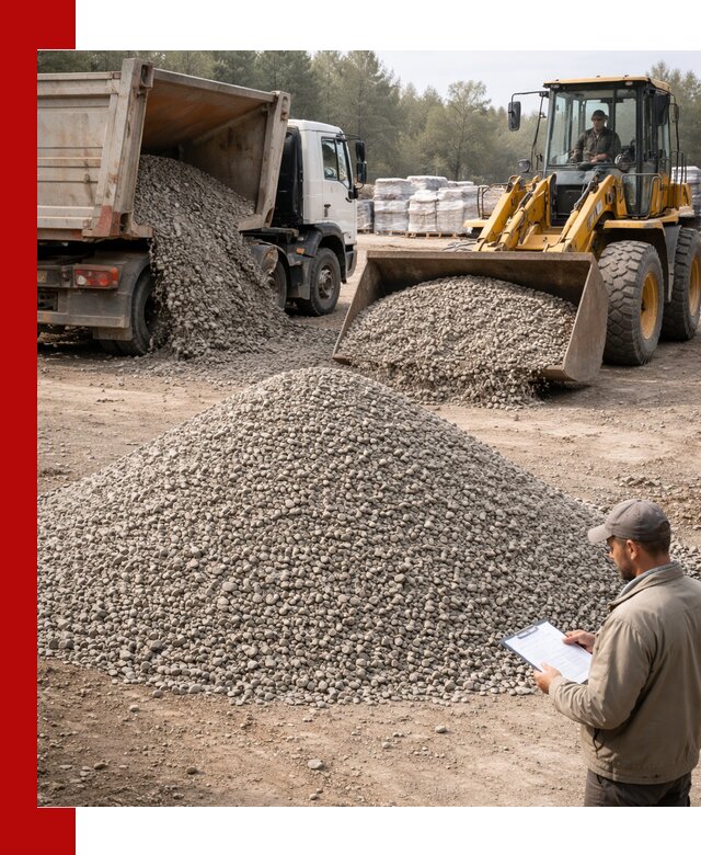 Гравийный щебень фракция 5–10 с доставкой в Солнечногорске