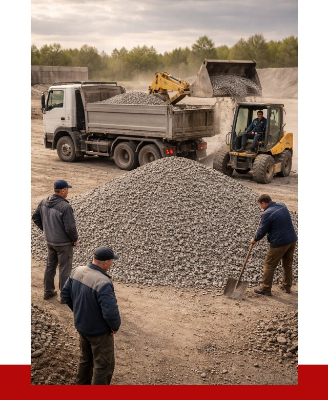 Гравийный щебень фракция 5-20 в Солнечногорске от 2498 р. ПРОНЕРУДСлн