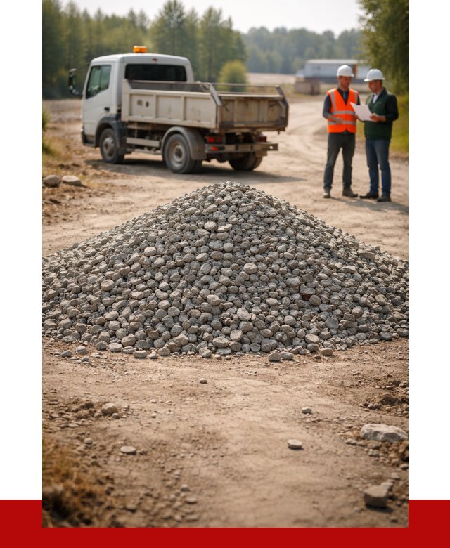 Гравийный щебень фракция 20-40 в Солнечногорске от 1249 р. | ПРОНЕРУДСлн