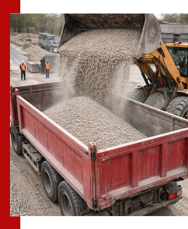 Купить известняковый щебень фракции 0-5 с доставкой в Солнечногорске