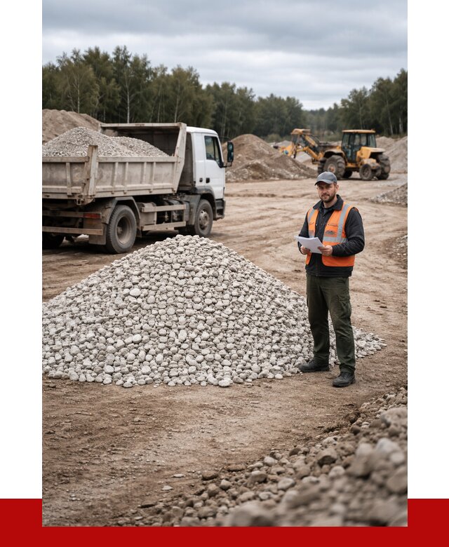 Доломитовый щебень в Солнечногорске купить от 2290 р., ПРОНЕРУДСлн