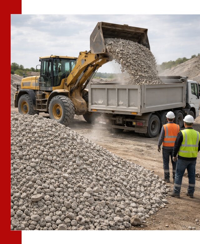 Доломитовый щебень фракция 40–71 доставка и продажа в Солнечногорске