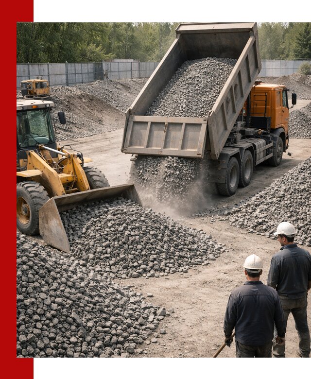 Шлаковый щебень фракция 20-40 доставка и продажа в Солнечногорске