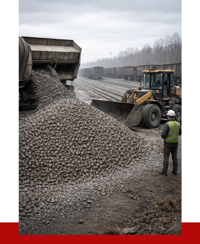 Купить железнодорожный щебень в Солнечногорске от 2914 р. | ПРОНЕРУДСлн
