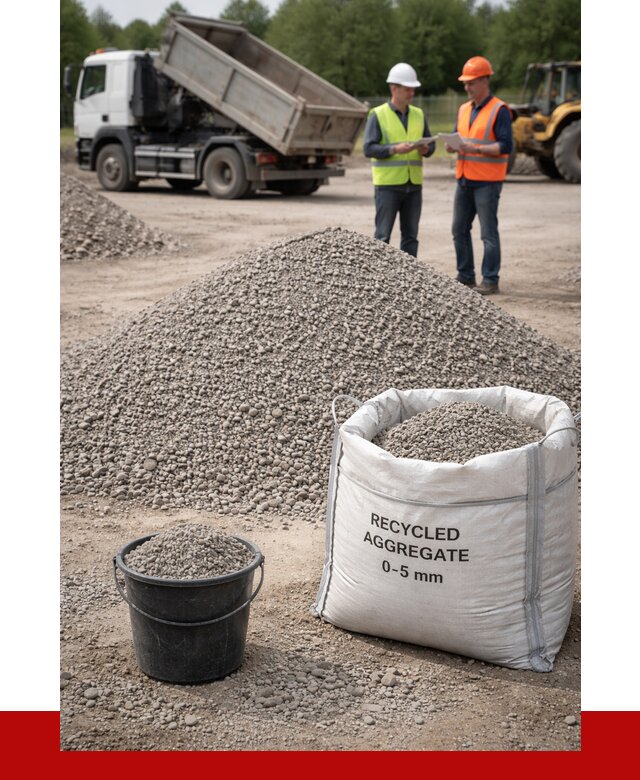 Вторичный щебень фракция 0-5 в Солнечногорске от 1665 р. ПРОНЕРУДСлн