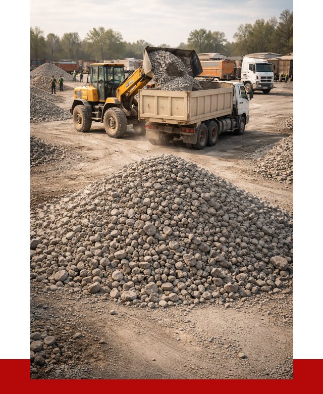 Вторичный щебень фракция 40-70 в Солнечногорске от 1811 р, ПРОНЕРУДСлн