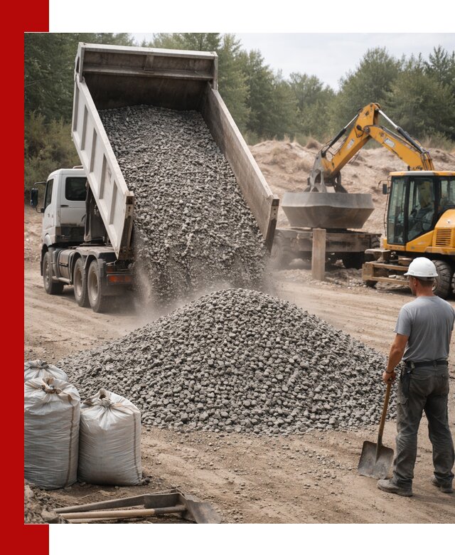 Доставка и продажа бетонного щебня в Солнечногорске