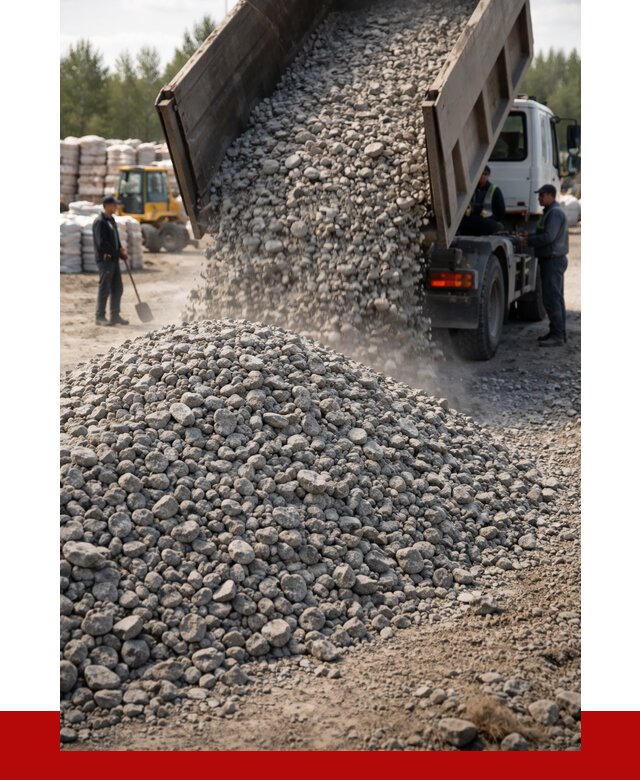 Бетонный щебень фракция 40-70 в Солнечногорске от 1873 р. ПРОНЕРУДСлн