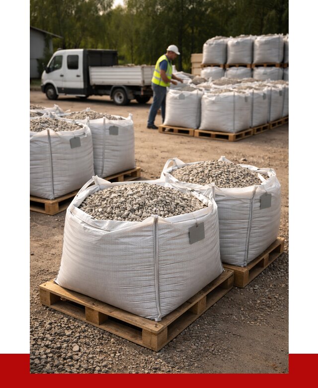 Щебень в мешках с доставкой в Солнечногорске от 4371 р. | ПРОНЕРУДСлн