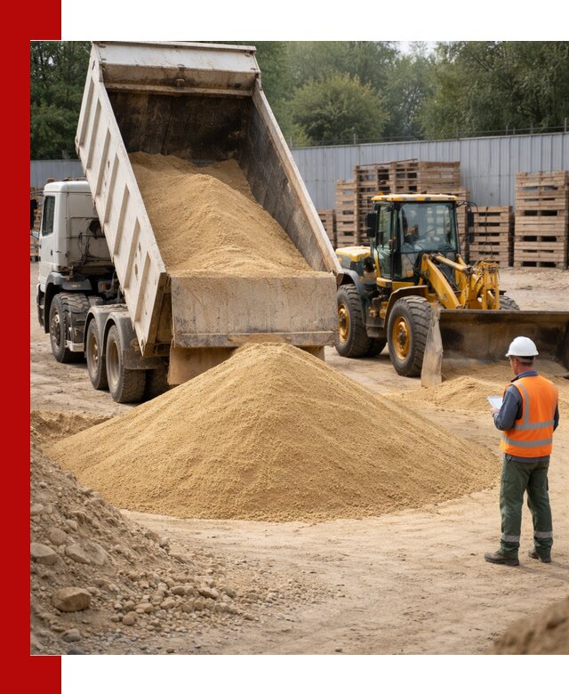 Доставка карьерного мелкозернистого песка в Солнечногорске