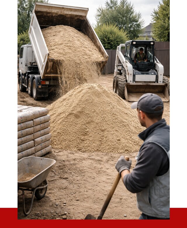 Мытый речной песок с доставкой в Солнечногорске от 1509 р. | ПРОНЕРУДСлн