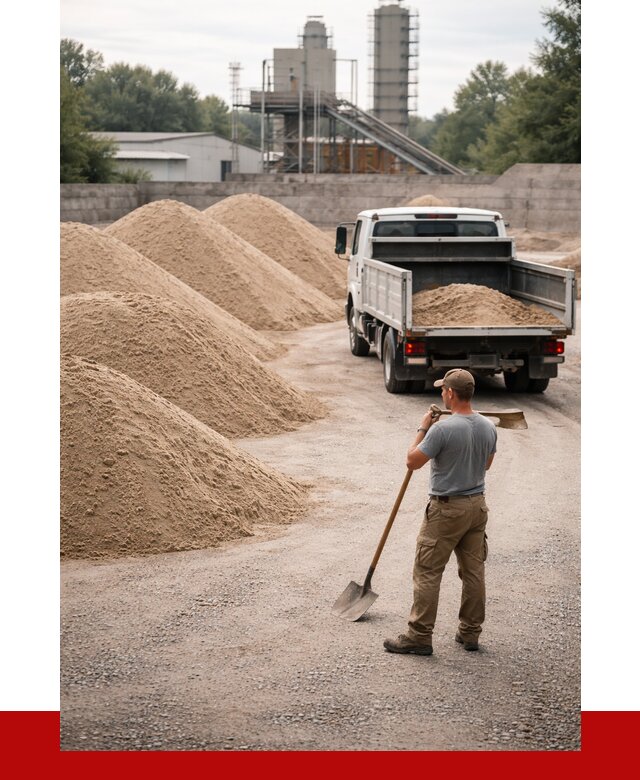 Мытый песок в Солнечногорске от 1301 р. с доставкой ПРОНЕРУДСлн
