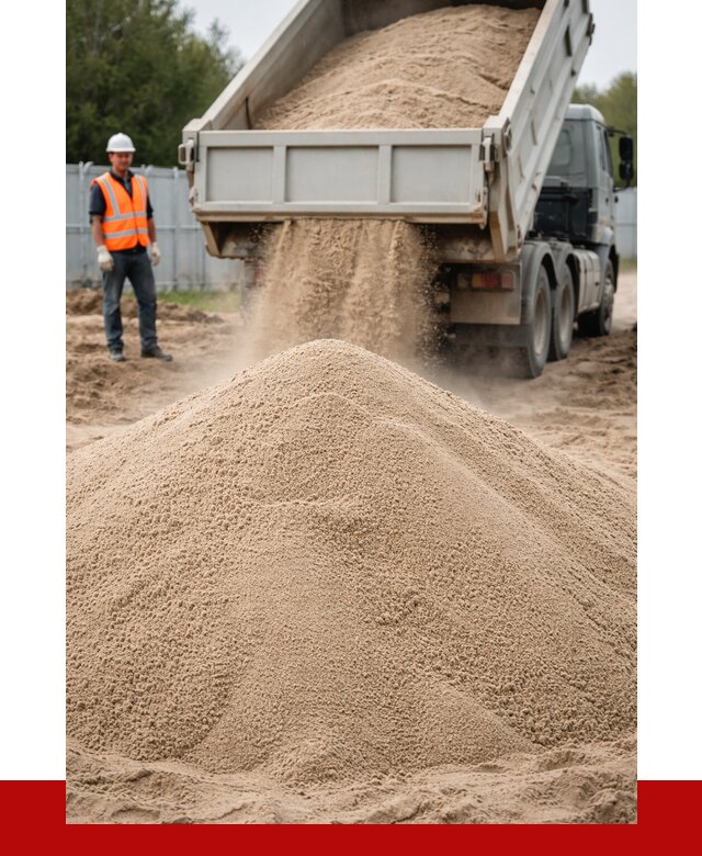 Купить сеяный песок с доставкой в Солнечногорске от 2290 р ПРОНЕРУДСлн