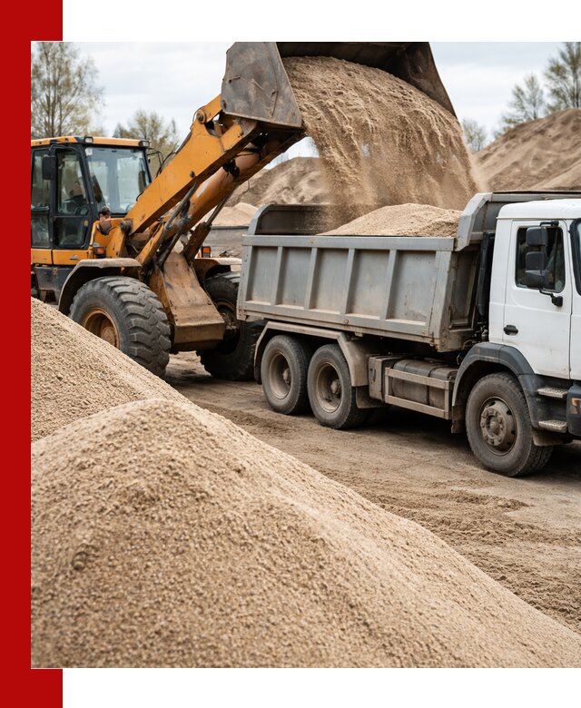 Доставка сеяного песка в Солнечногорске оптом и в розницу