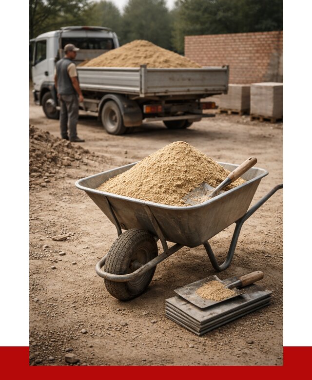 Песок для кладки в Солнечногорске с доставкой от 2290 р. | ПРОНЕРУДСлн