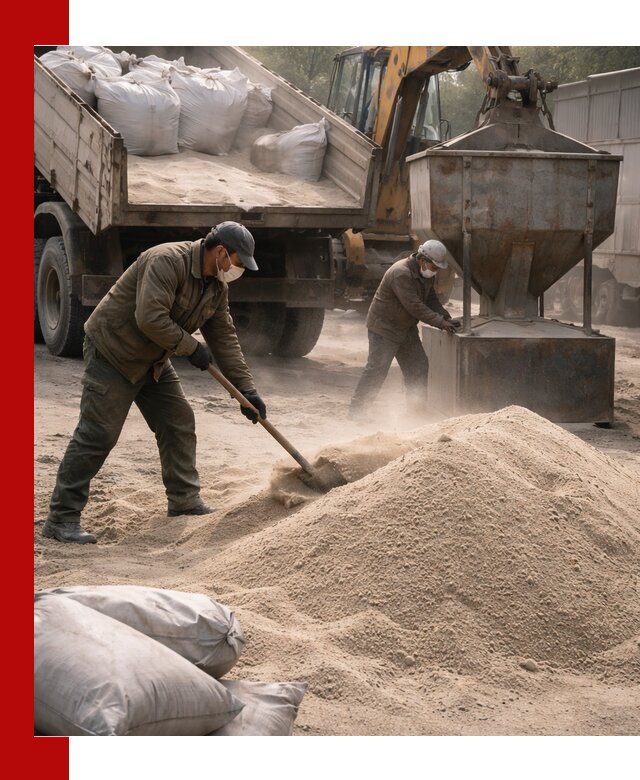 Кварцевый песок для пескоструя в Солнечногорске — доставка и качество