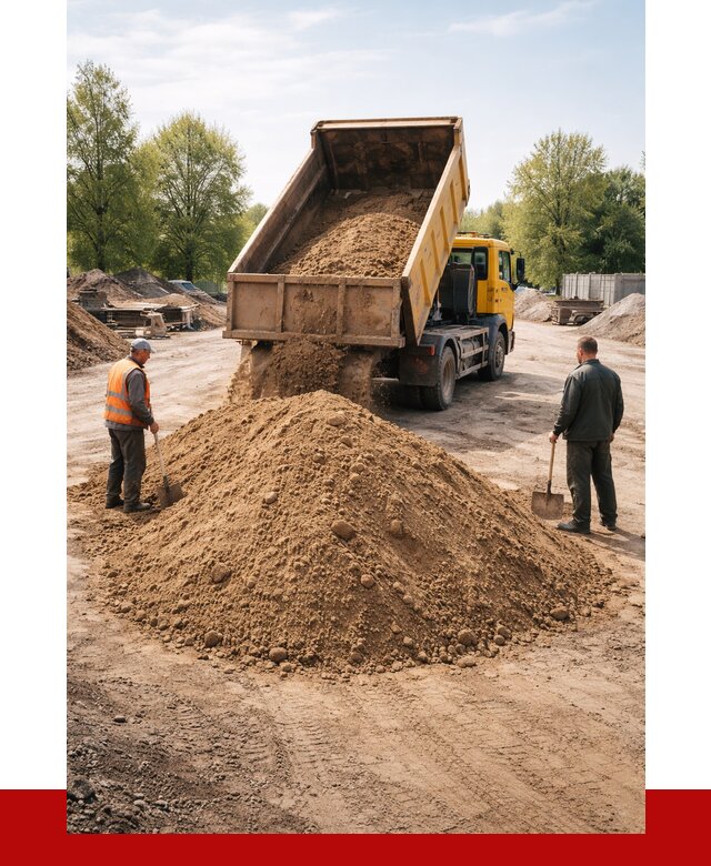 Пескогрунт в Солнечногорске от 4371 р. с доставкой от ПРОНЕРУДСлн
