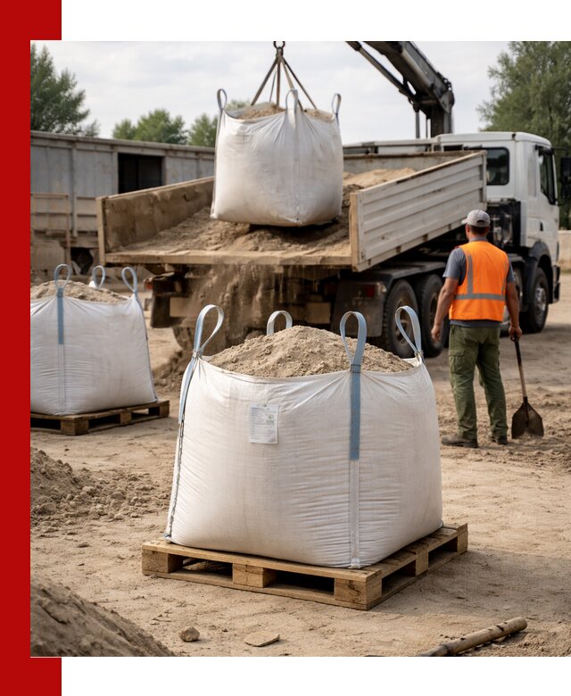 Доставка песка в биг бег в Солнечногорске быстро и без лишних хлопот