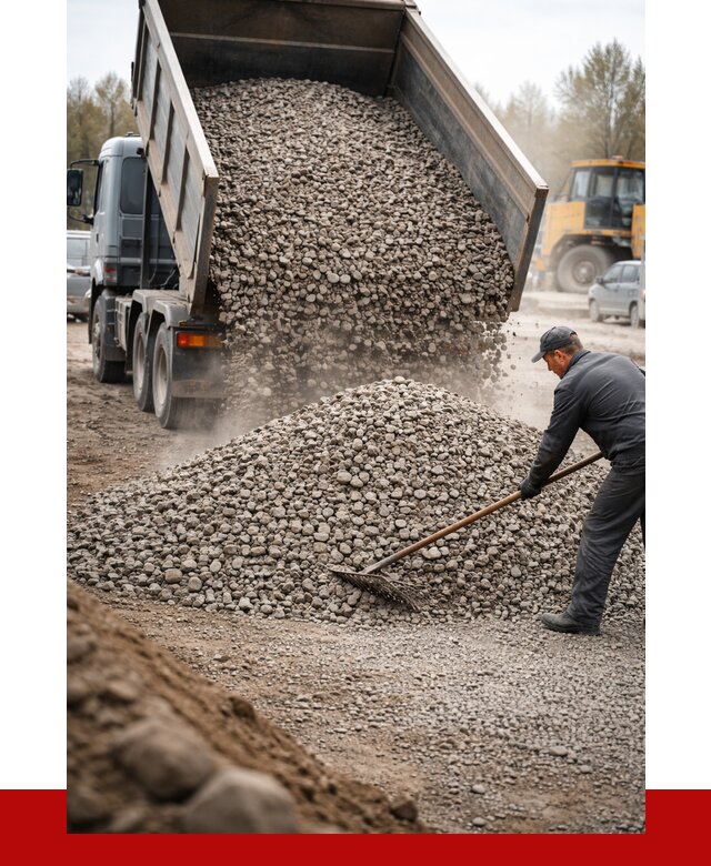 Гравий фракция 20-40 в Солнечногорске от 2602 р. доставка | ПРОНЕРУДСлн