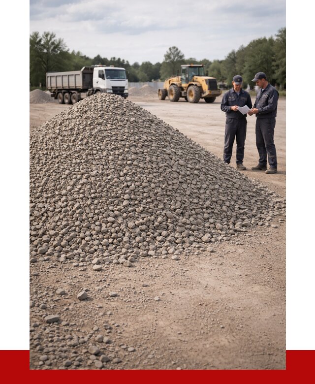 Купить гравий фракция 40-70 в Солнечногорске от 1249 р. | ПРОНЕРУДСлн