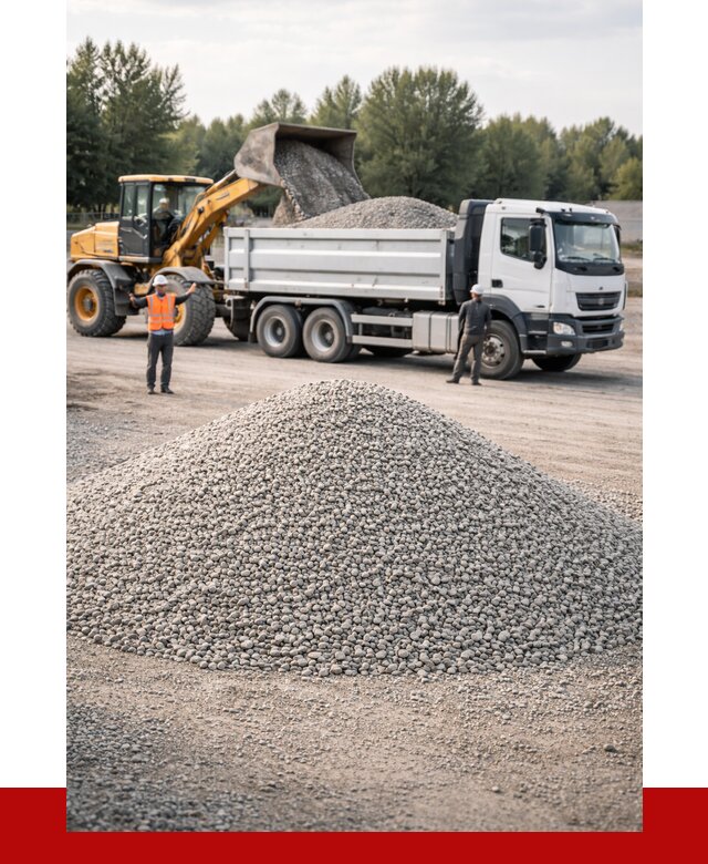 Купить мытый гравий в Солнечногорске от 3643 р, доставка ПРОНЕРУДСлн
