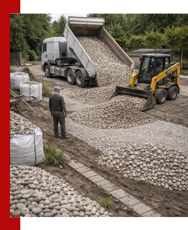 Доставка морской гальки оптом и в розницу в Солнечногорске