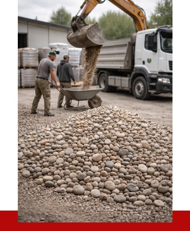 Галька декоративная в Солнечногорске от 3331 р. за куб | ПРОНЕРУДСлн