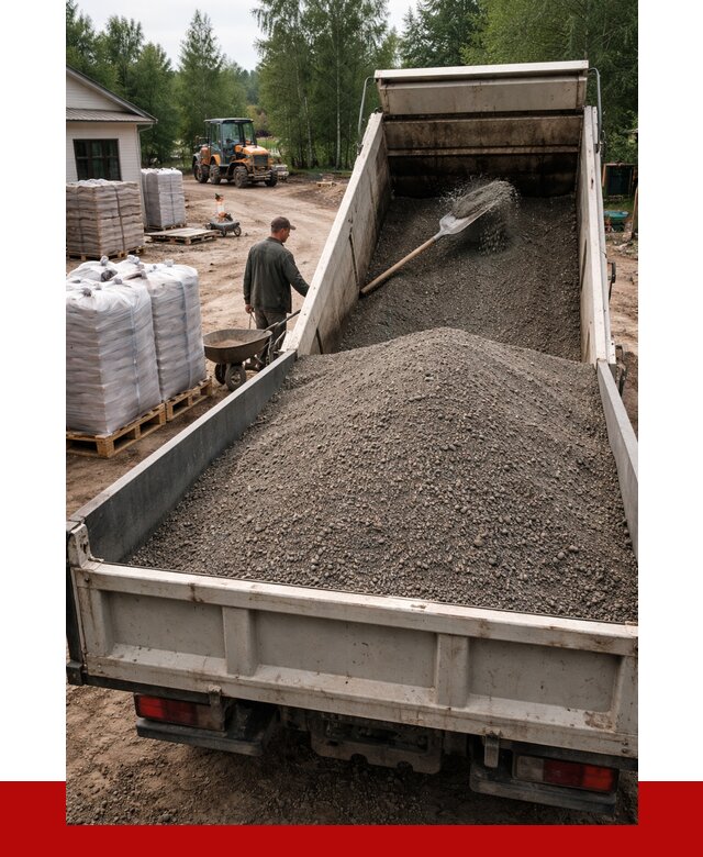 ЩПС с доставкой в Солнечногорске от 2186 р. за куб | ПРОНЕРУДСлн