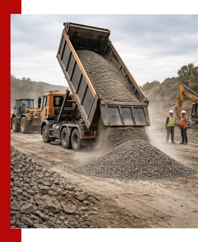 Щебёночно-песчаная смесь ЩПС С1 с доставкой в Солнечногорске