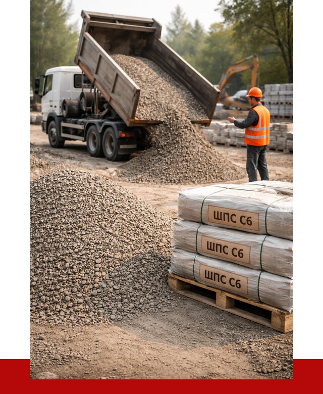 ЩПС С6 в Солнечногорске с доставкой от 2290 р. за куб | ПРОНЕРУДСлн