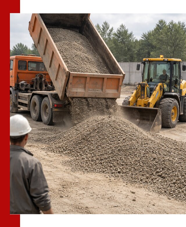 Доставка щпс С8 самосвалами в Солнечногорске от производителя