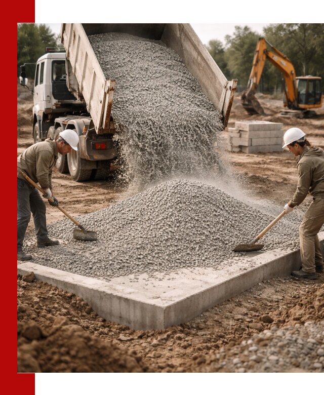 Доставка и продажа отсева для бетона в Солнечногорске