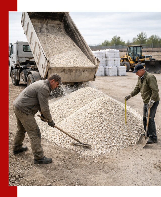 Мраморная крошка с доставкой и разгрузкой в Солнечногорске