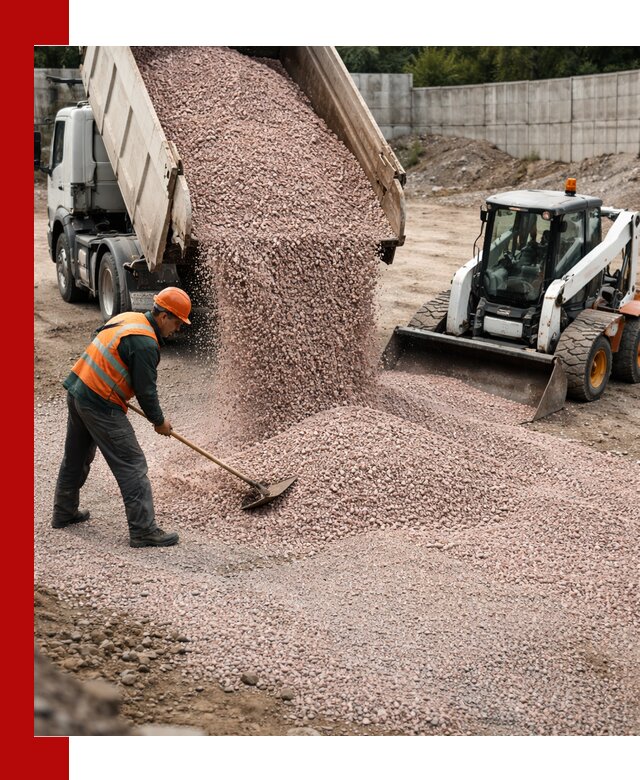 Крошка розовый гранит с доставкой в Солнечногорске от производителя