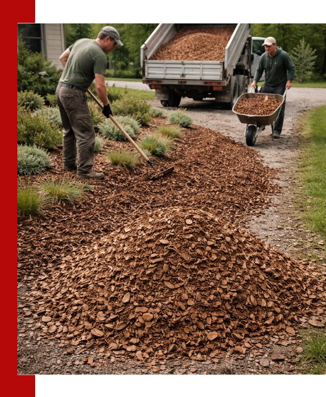 Крошка для мульчирования с доставкой в Солнечногорске