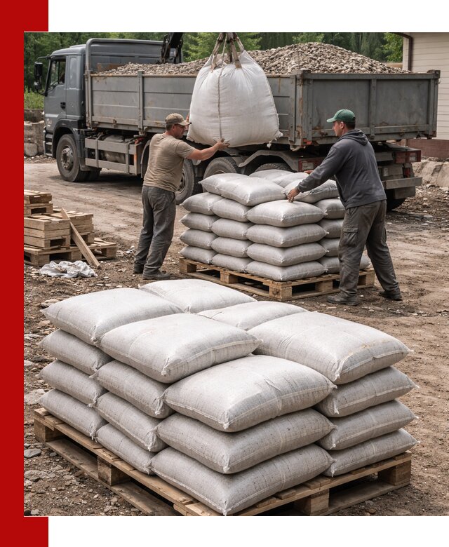 Керамзит в мешках с доставкой в Солнечногорске от компании-поставщика