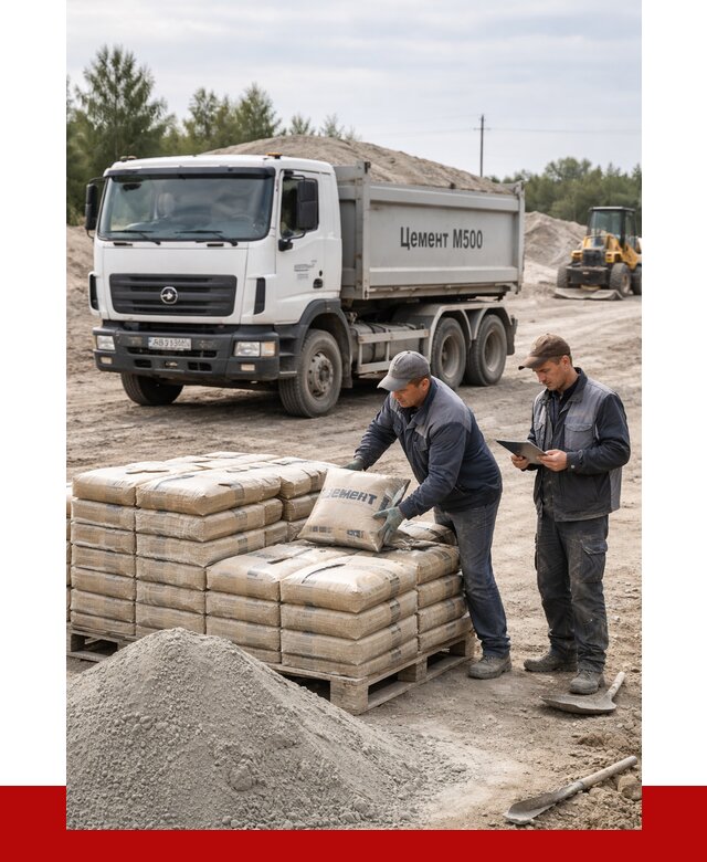 Купить цемент м500 с доставкой в Солнечногорске от 5412 р. | ПРОНЕРУДСлн